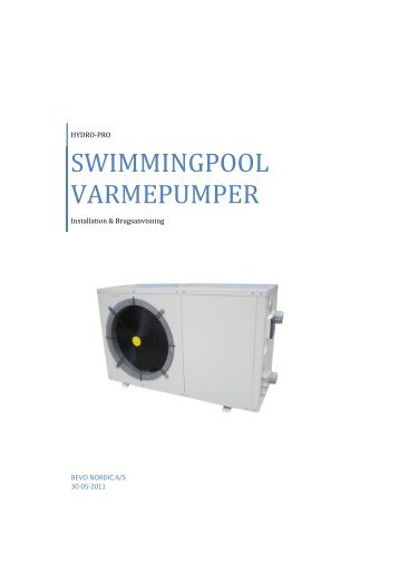 SWIMMINGPOOL VARMEPUMPER - Partnerline AS