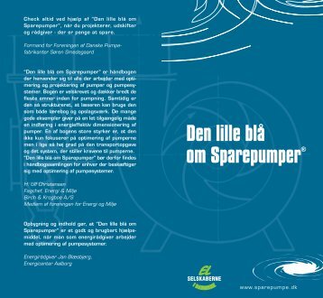 Den lille blå om Sparepumper - Dansk Energi
