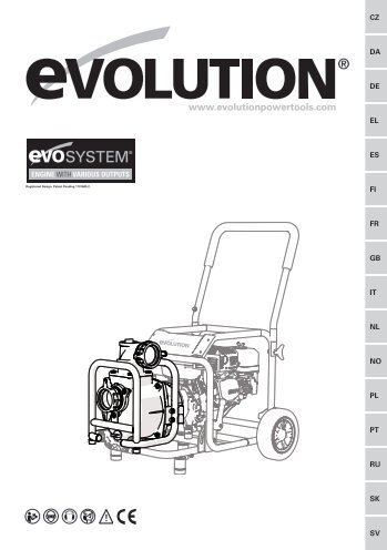 Bomba De Agua (DWP1000) - Evolution Power Tools Ltd.