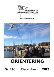 Nr. 140 decembers 2012 - Fredericia Motorbådsklub