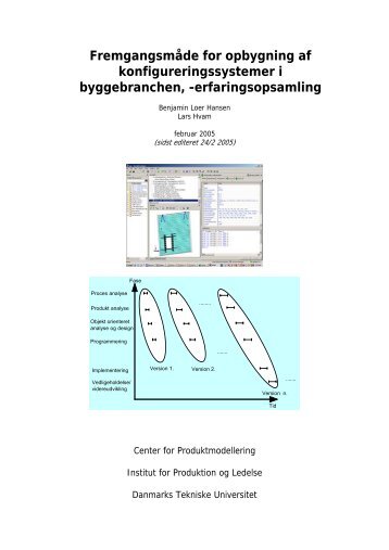 Fremgangsmåde for opbygning af konfigureringssystemer i ...