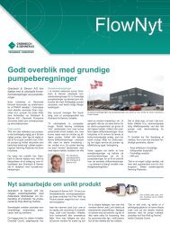 Godt overblik med grundige pumpeberegninger - Grønbech ...