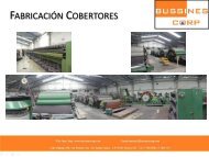 FABRICACIÓN COBERTORES