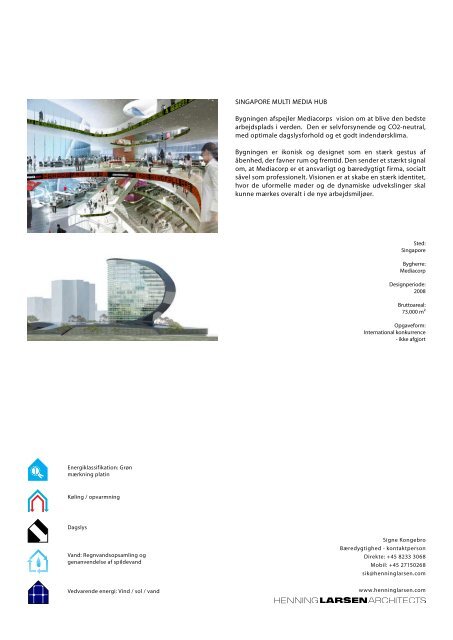 HLA_ Projektcases.pdf (19 MB) - Henning Larsen Architects