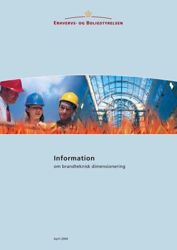 Information om brandteknisk dimensionering - Erhvervsstyrelsen
