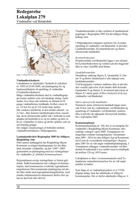 Lokalplan 279 for et område til vindmøller ved Bindesbøl