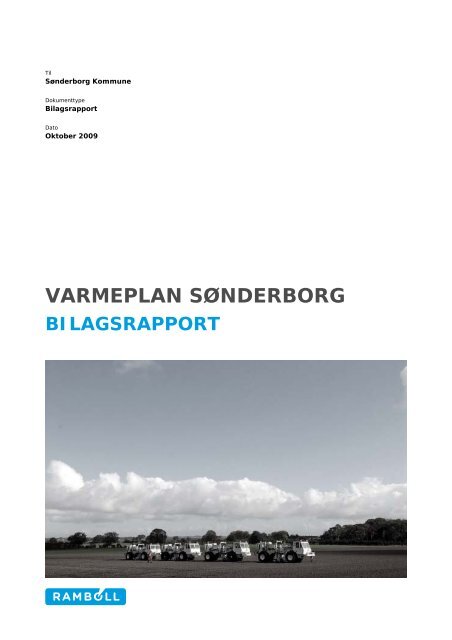 tilhørende bilagsrapport - Sønderborg Kommune