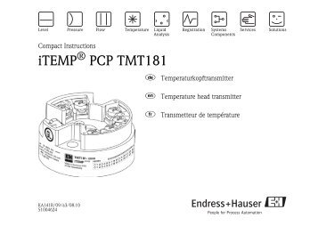 iTEMP PCP TMT181