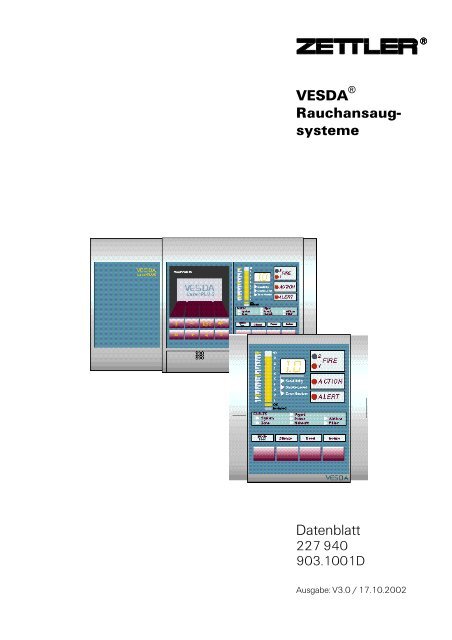 VESDA Rauchansaugsysteme - Tyco EMEA