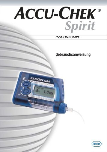 Accu-Chek Spirit Gebrauchsanweisung - PDF-Dokument