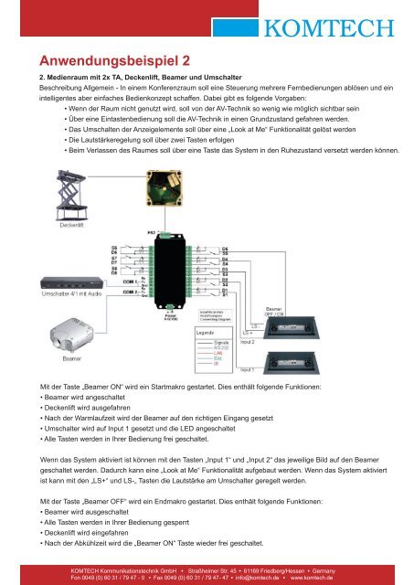 Flyer Steuerungstechnik - Komtech