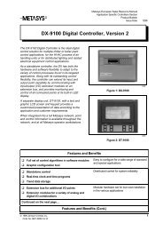 DX-9100 Digital Controller, Version 2 - Technoprocess