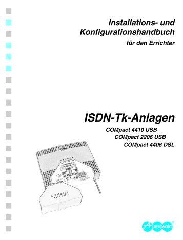 COMpact 2206/4410 USB/4406 DSL