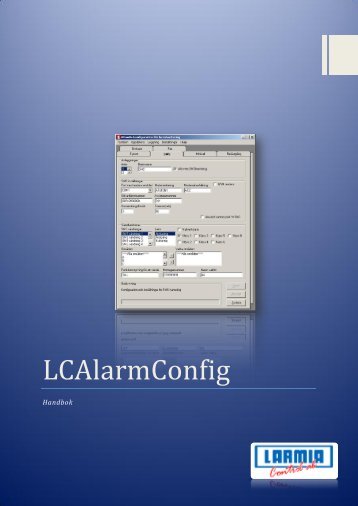 LarmServer - Användarhandbok (pdf) - Larmia Control AB