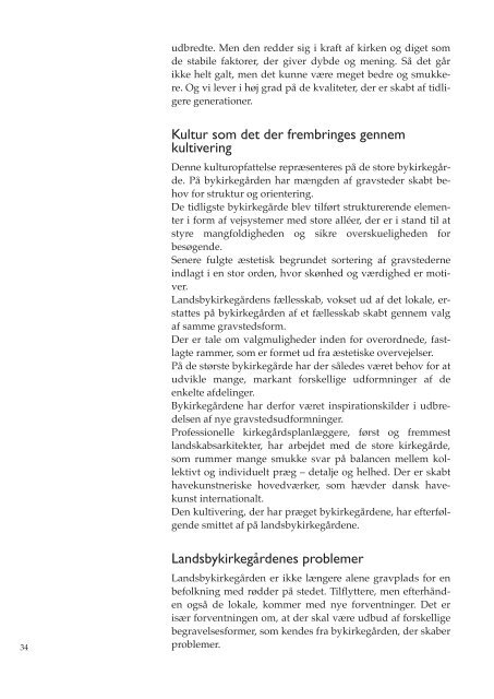 Kirkegårdskultur 2005 - Foreningen for Kirkegårdskultur