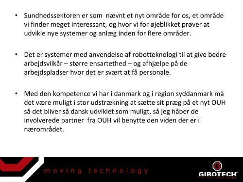 Poul Fuglsang, Direktør, Gibotech A/S - Welfare Tech