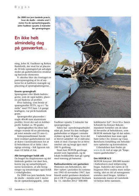 Gasteknik nr. 1, februar 2013 [PDF] - Dansk Gas Forening