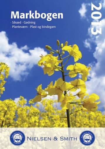 Planteværn og Markjournal 2013 - NSCORN
