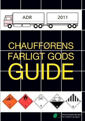 chaufførens farligt gods - BAR transport og engros