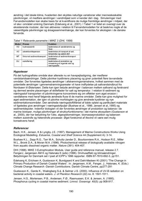 Dansk Miljøkonference 2002 - Applications of ALMaSS