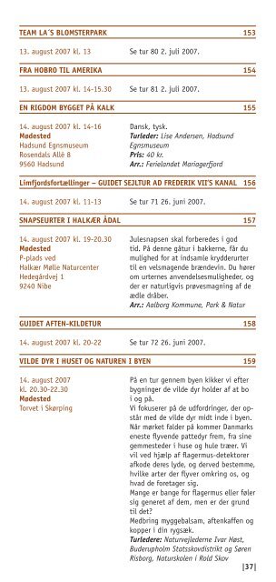 NATURGUIDEN - Udtryk 2011 i Øster Hornum