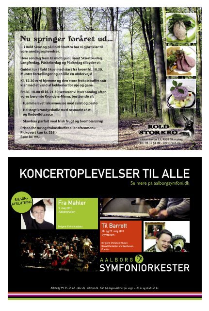 Oplevelser i Rebild Kommune · April-maj 2011 - Kulturen