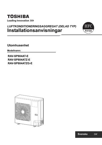 Installationsanvisningar - Kylma