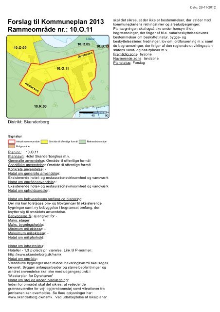 Forslag til kommuneplan 13