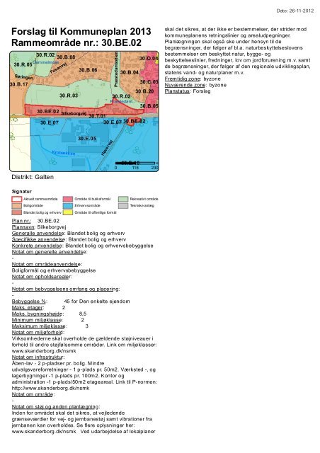 Forslag til kommuneplan 13