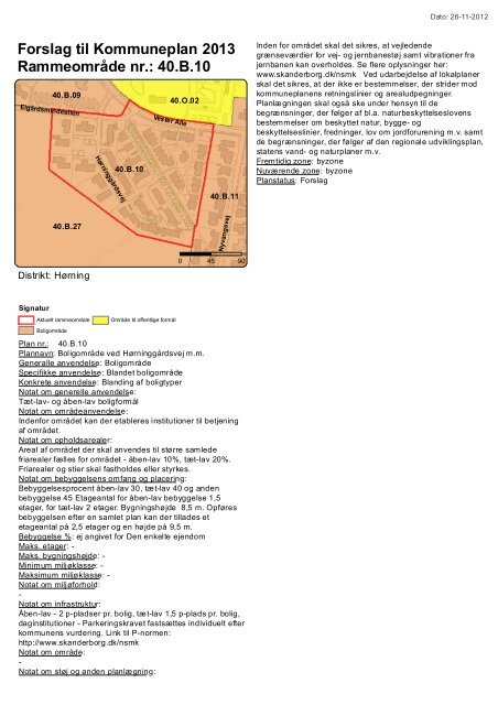 Forslag til kommuneplan 13