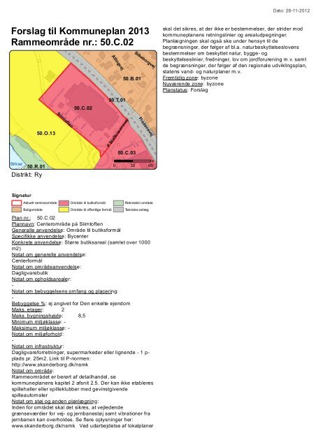 Forslag til kommuneplan 13