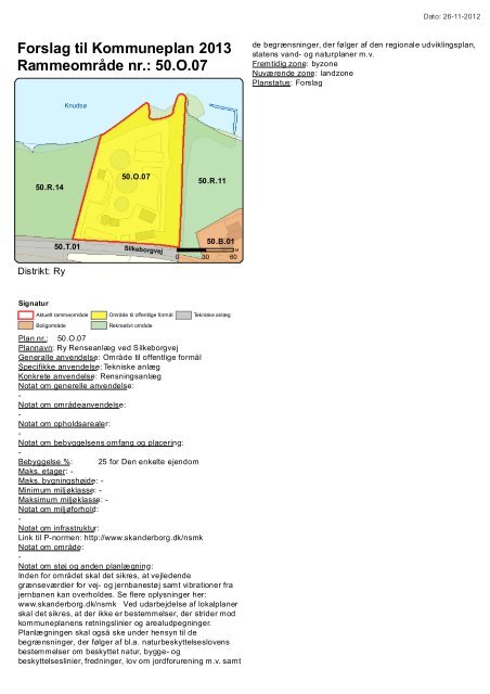 Forslag til kommuneplan 13