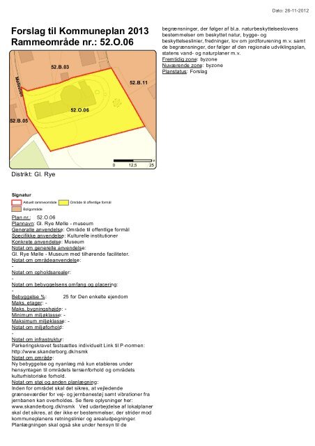 Forslag til kommuneplan 13