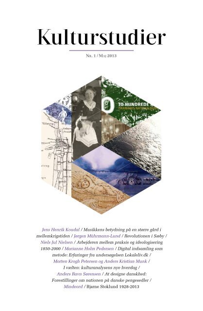 Læs hele tidsskriftet (PDF) - Kulturstudier