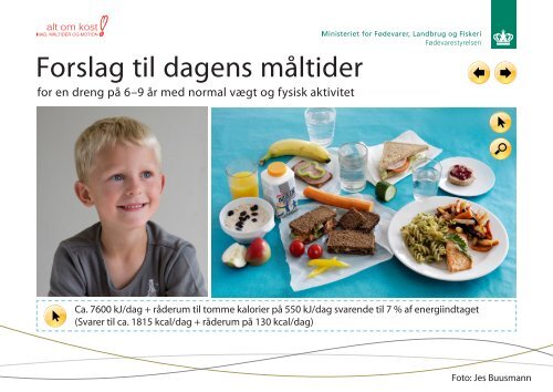 Forslag til dagens måltider - Alt om kost