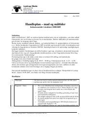 Handleplan_mad_maaltider_Lystrup_skole_2008 - Lystrup Skole