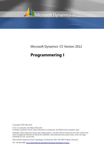 Programmering I - xpi.dk
