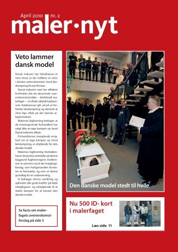 malernyt nr. 2 2010, som pdf - Malernes Fagforening Storkøbenhavn