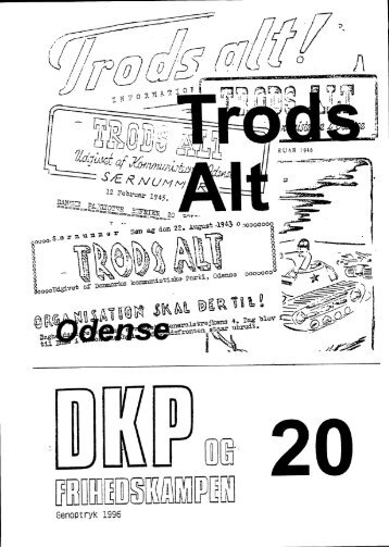 DKP og Frihedskampen Bind 20