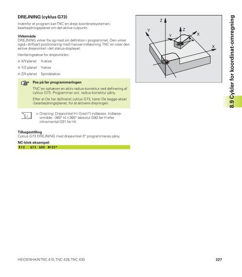 TNC 410 TNC 426 TNC 430 - heidenhain