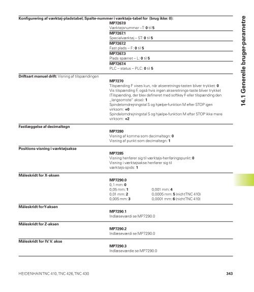 TNC 410 TNC 426 TNC 430 - heidenhain