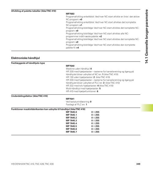 TNC 410 TNC 426 TNC 430 - heidenhain