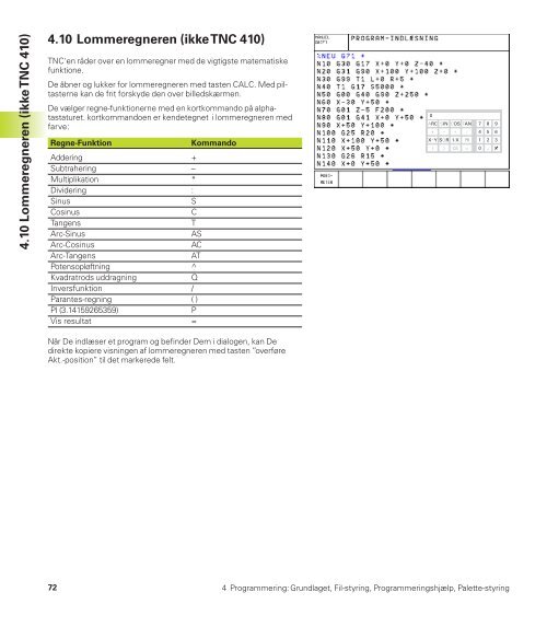 TNC 410 TNC 426 TNC 430 - heidenhain