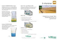 E-vitaminer - Vitfoss