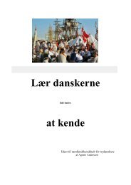 Lær danskerne - lidt bedre - at kende - Dansk Folkeoplysnings ...