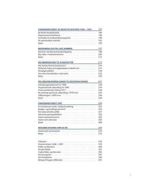 Bag de røde mure - Finansministeriet