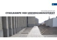 CYKELRAMPE VED UDENRIGSMINISTERIET - Schønherr