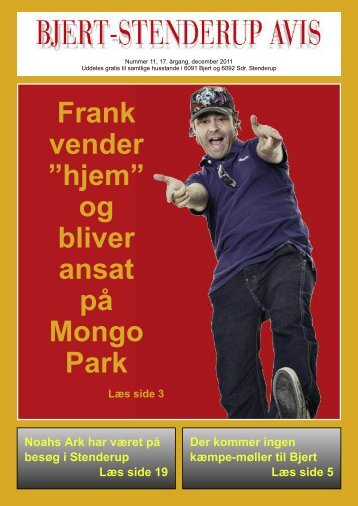 Frank vender ”hjem” - Bjert Stenderup Net-Avis