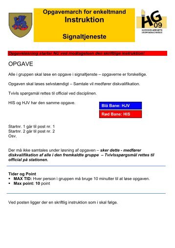 Signaltjeneste - HG09