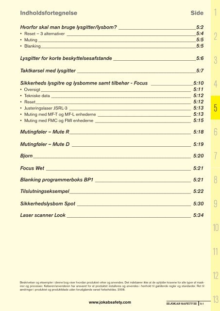 Sikkerhedshåndbogen (pdf) - Jokab Safety